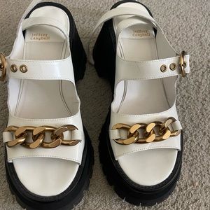 Jeffrey Campbell Crumched sandals